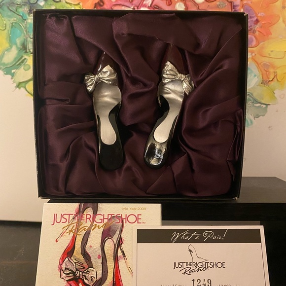 Just the Right Shoe by Raine the only pair she made and is a beauty! - Picture 2 of 3
